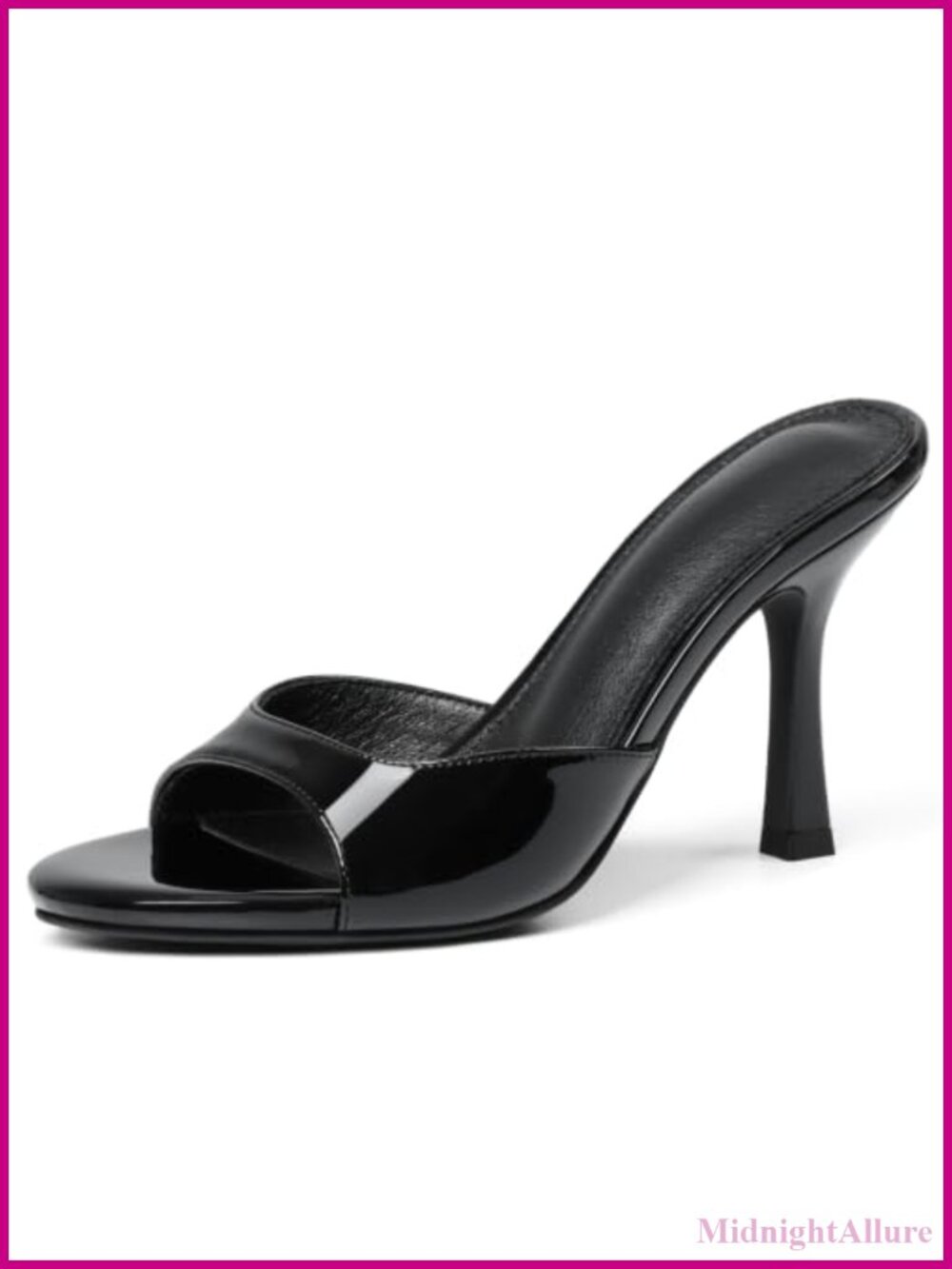 Women's Open Toe Stiletto Heeled Sandals Braided Comfortable Mules
